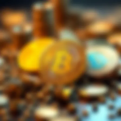 A visual representation of micro coins showcasing their growth potential in the cryptocurrency market.