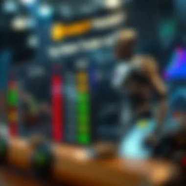 A visual comparison chart of top cryptocurrency robot traders