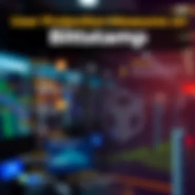 User Protection Measures on Bitstamp Infographic detailing user protection measures on Bitstamp