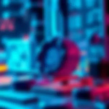 The Rise of Digital Collectibles Conceptual representation of NFTs and digital collectibles