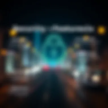 Security Features of Cash App for Cryptocurrency Infographic detailing Cash App security features for digital currency