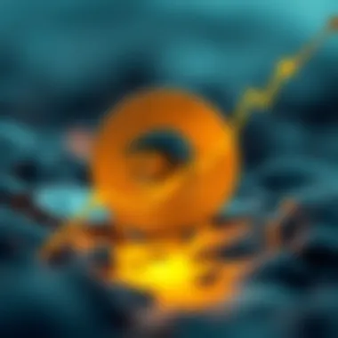 Casper Coin Growth Trajectory An abstract representation of Casper Coin's growth trajectory