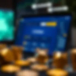 Visual representation of the Coinbase platform interface for NFT purchases