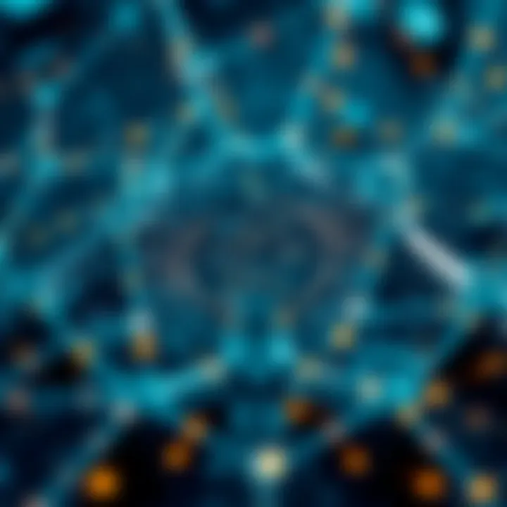 Technical architecture of a blockchain network