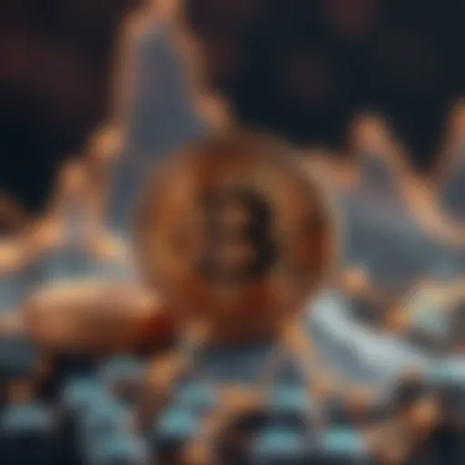 Conceptual representation of a new cryptocurrency