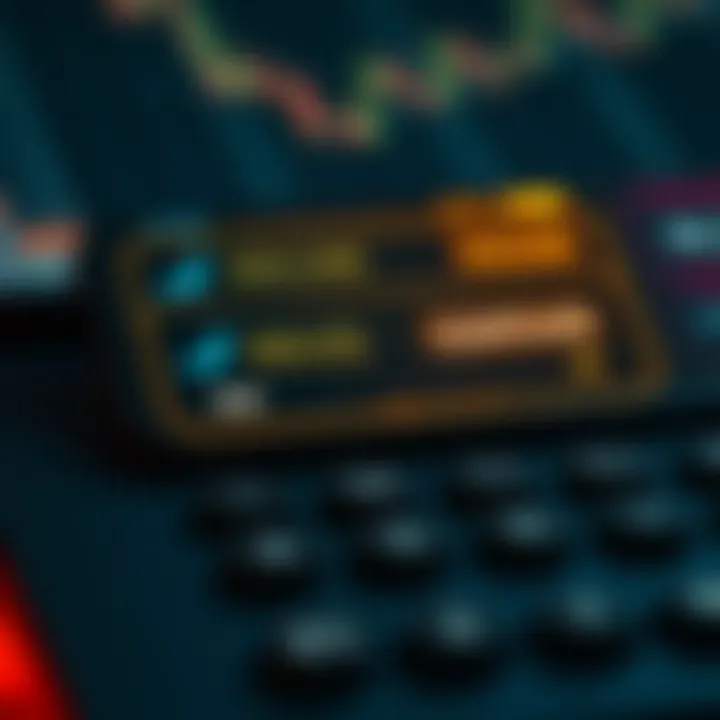 Crypto Trading Calculator Calculator interface depicting win-loss calculations