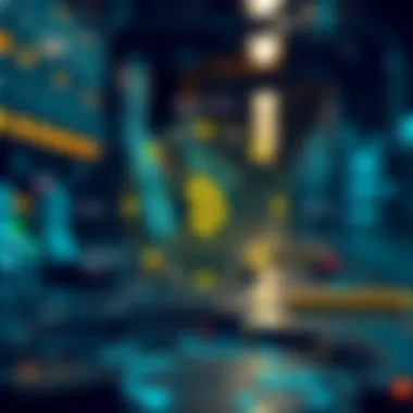 Roles of Miners and Nodes in Cryptocurrency Diagram showing the roles of miners and nodes