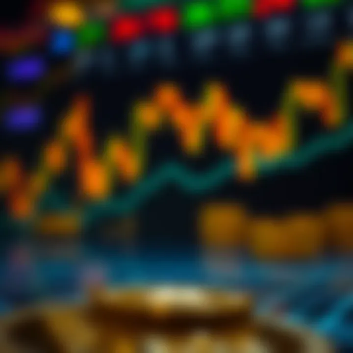 Exploring Market Cycles in Cryptocurrency Investment Abstract representation of cryptocurrency market cycles