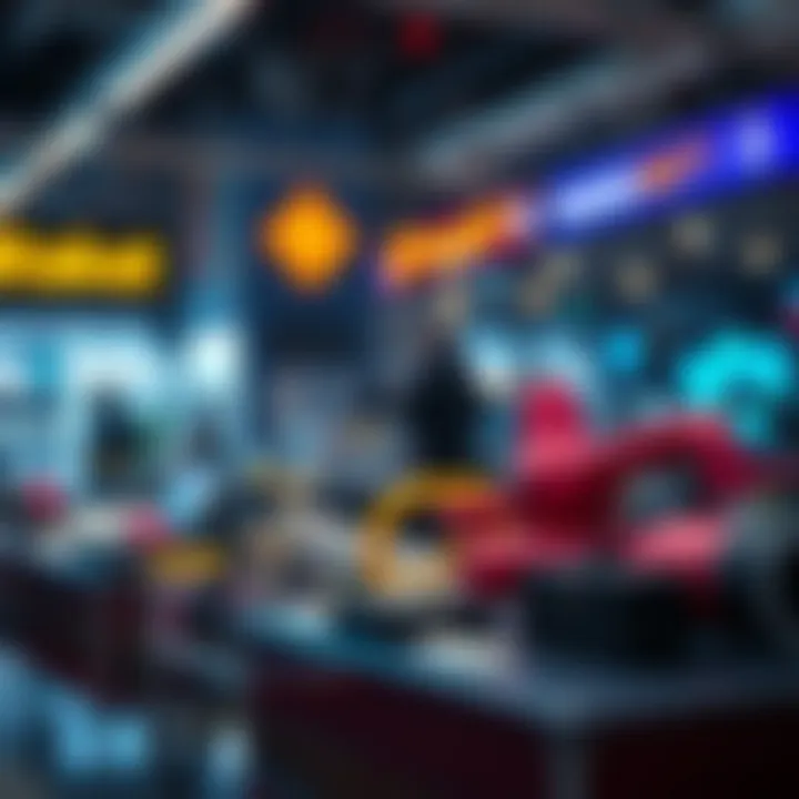 Diverse NFTs Available for Purchase Illustration of various types of NFTs available for purchase