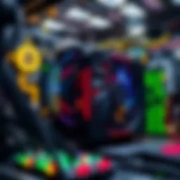 High-performance GPU setup for mining cryptocurrency