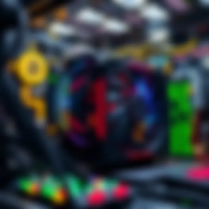 High-Performance GPU Mining Rig High-performance GPU setup for mining cryptocurrency