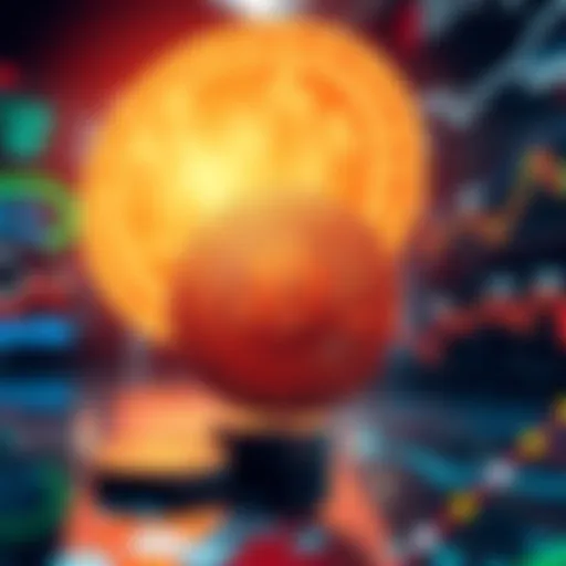 Dynamics of Cryptocurrency Exchange Visual representation of cryptocurrency exchange dynamics