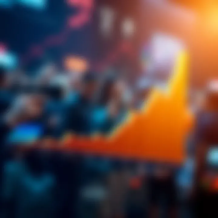 Growth Trends in DeFi Graph showcasing growth of DeFi projects