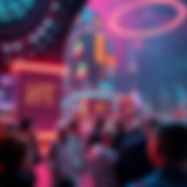 Futuristic Depiction of NFT Growth Futuristic depiction of NFT growth and trends on Polygon