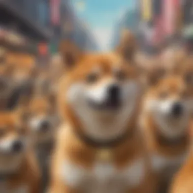 Visual representation of community support for Shiba Inu