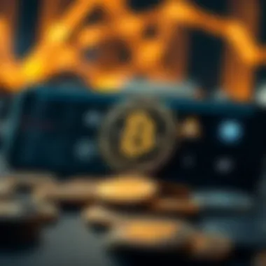 Supported Cryptocurrencies in CoinMach App A visualization of different cryptocurrencies supported by CoinMach