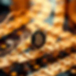 An abstract representation of the blockchain structure