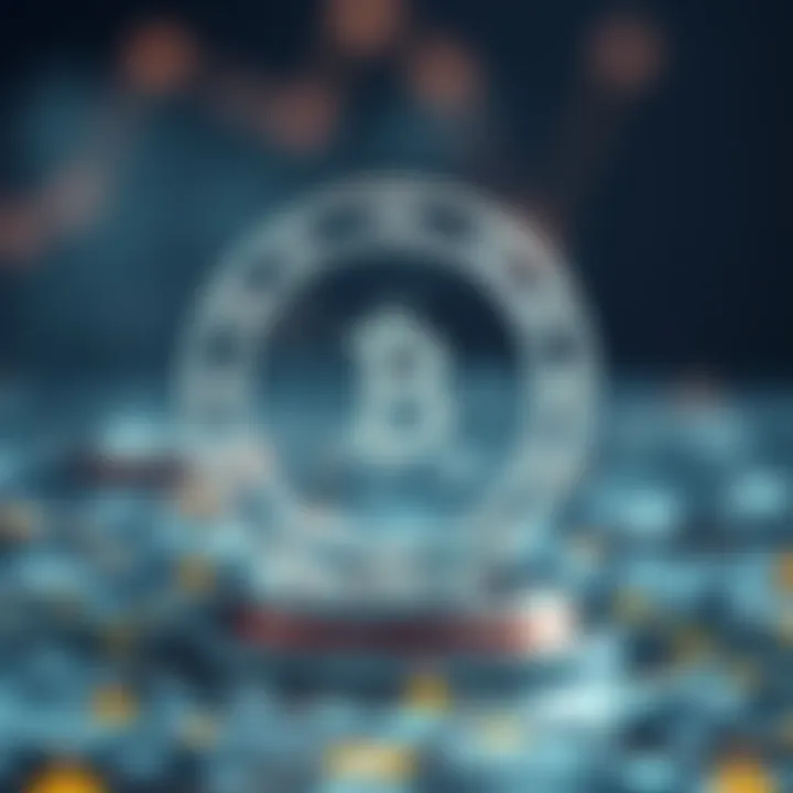 Symbol of blockchain technology representing compliance