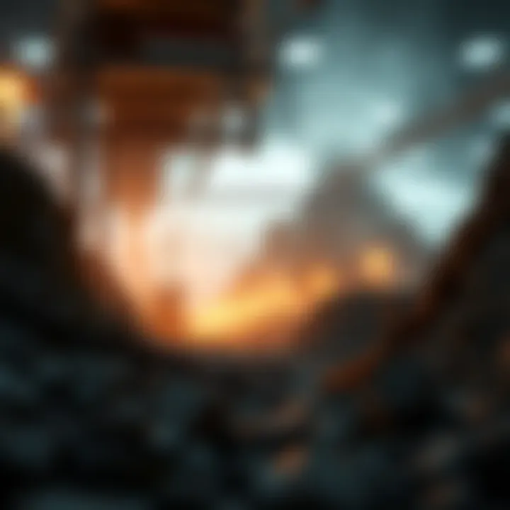 Environmental Impact of Crypto Mining An infographic illustrating the environmental impact of crypto mining activities