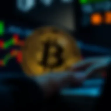 Understanding Cryptocurrency Trading on Coinbase A digital representation of cryptocurrency trading on Coinbase