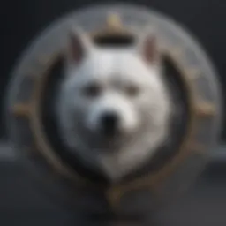 Floki Inu logo representation