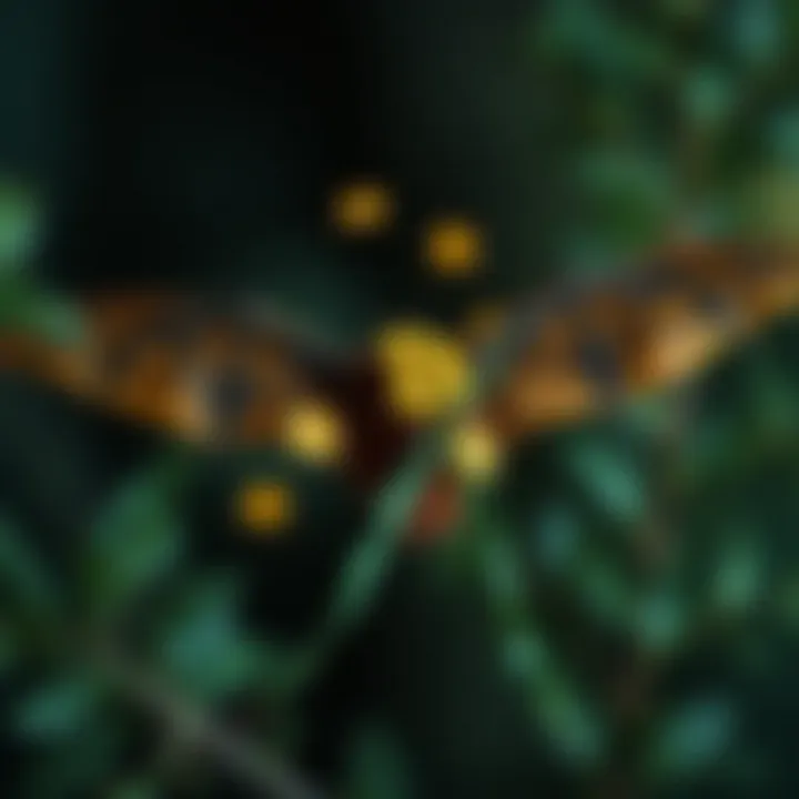 Cryptocurrency and Environmental Synergy Conceptual image of cryptocurrency symbols intertwined with natural elements