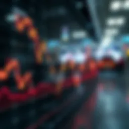 Graph depicting Gemini stock price trends