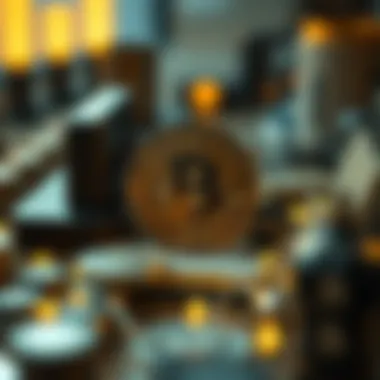 Digital Assets and Blockchain Abstract concept of digital assets and blockchain technology