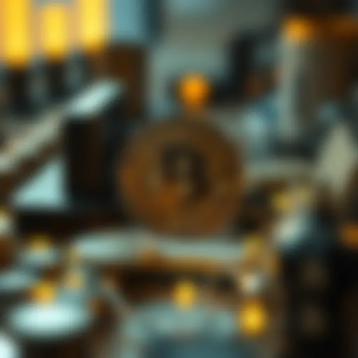 Digital Assets and Blockchain Abstract concept of digital assets and blockchain technology