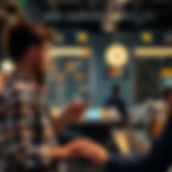 User Experience in Crypto Transactions An infographic illustrating user experiences in cryptocurrency transactions