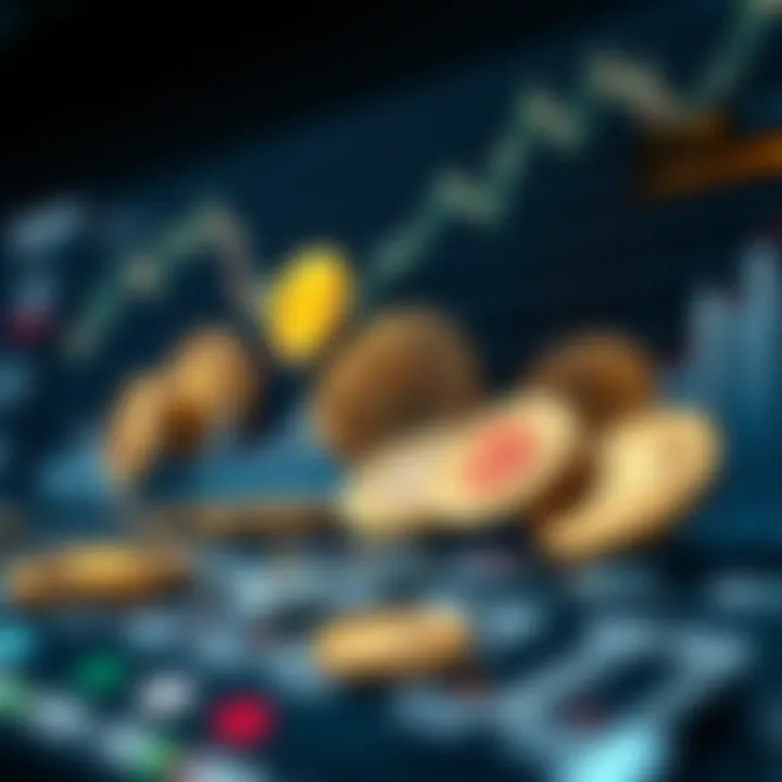 Market Capitalization of Cryptocurrencies A visual representation of various cryptocurrencies with their market caps