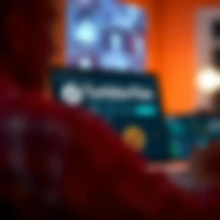 TurboTax interface showcasing crypto reporting features