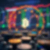 Visual representation of automated trading strategies in cryptocurrency