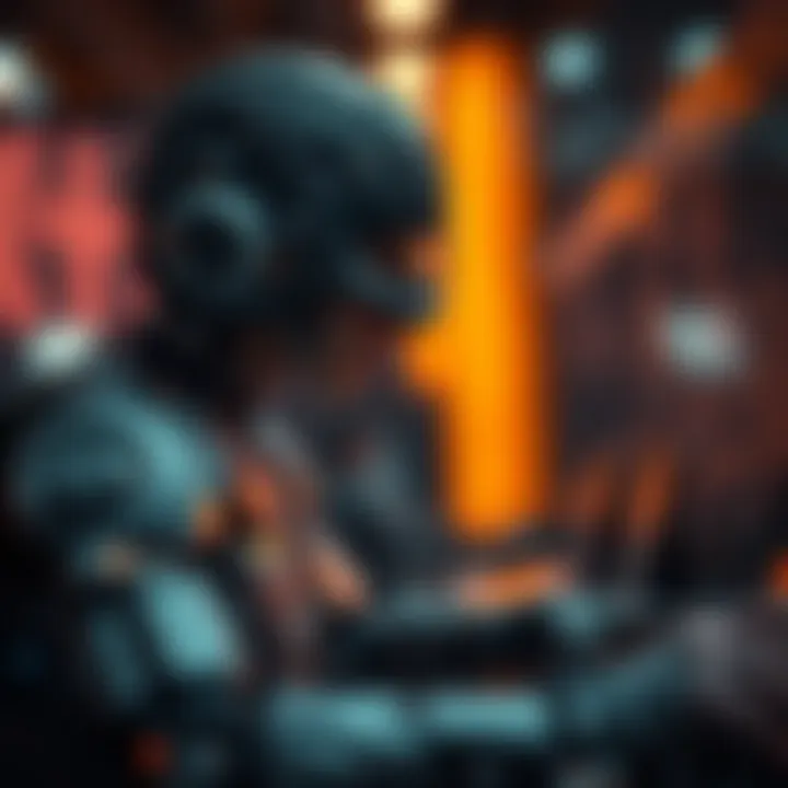 Conceptual image conveying ethical considerations in algorithmic trading