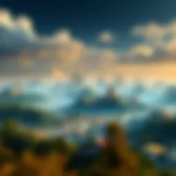 Visual representation of cryptocurrency investment landscape