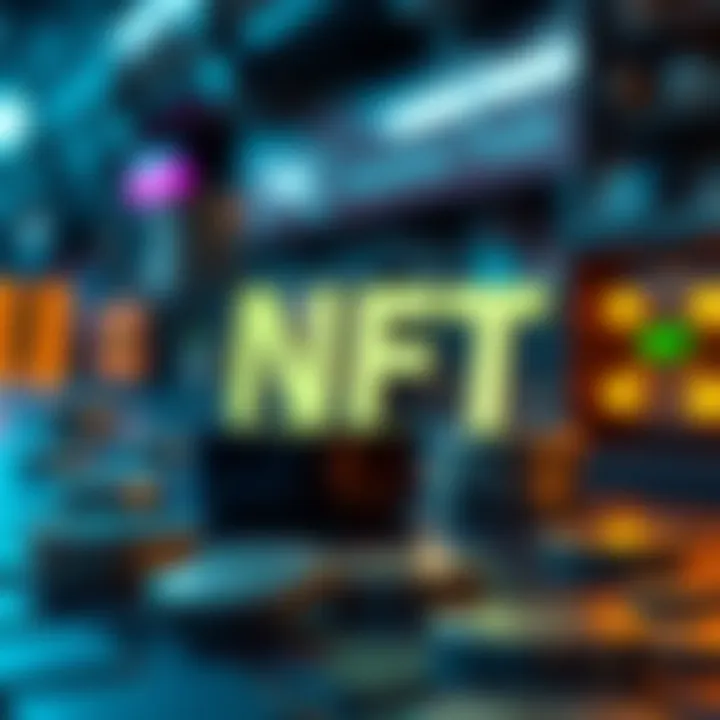 A digital representation of NFT metadata and its attributes