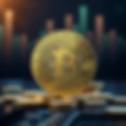 Conceptual illustration of Bitcoin symbolizing digital currency