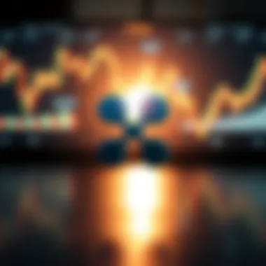 Ripple's Technological Framework Ripple's logo depicted against a digital financial backdrop