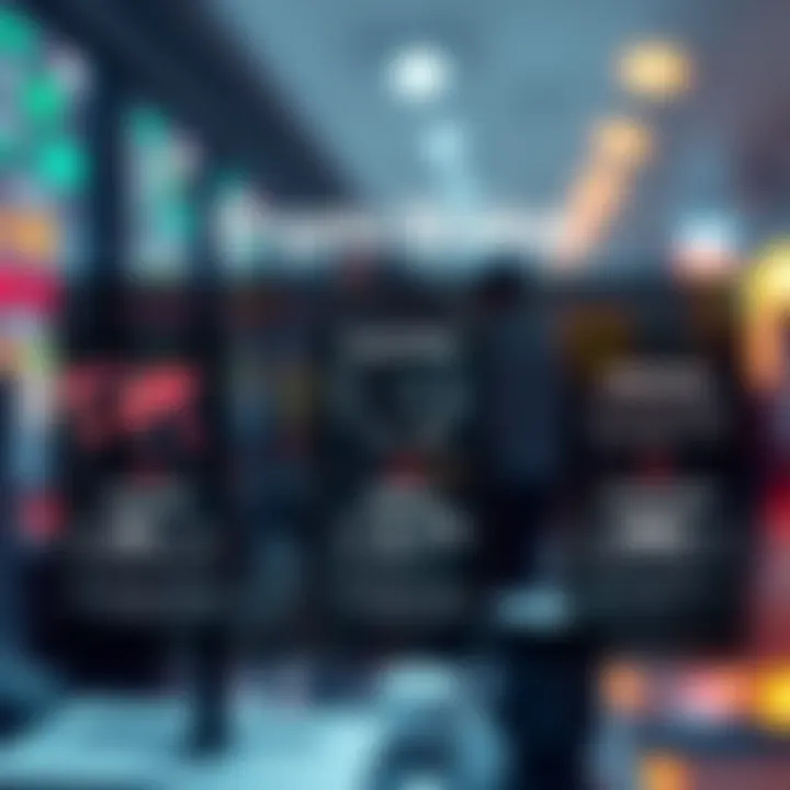 Selecting a Crypto Broker An infographic highlighting essential factors for selecting a broker