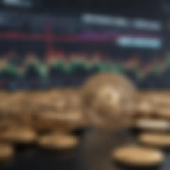Graph showing Shi stablecoin market performance over time
