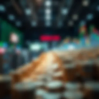 Visual representation of supply and demand dynamics