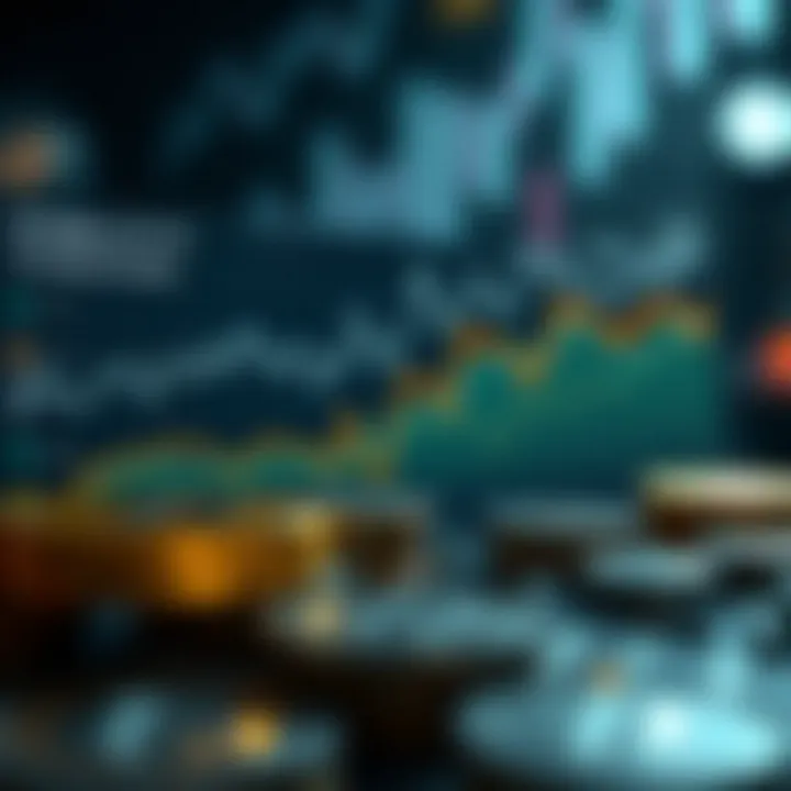 Graphs illustrating the stability of stablecoins compared to traditional cryptocurrencies