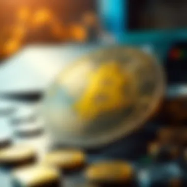 Diagram showing tokenomics concepts