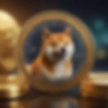 Infographic comparing Shiba Coin with established cryptocurrencies