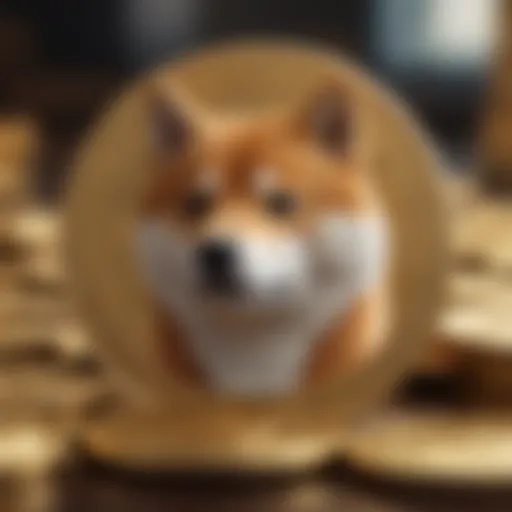 Symbolic representation of Shiba Coin in the cryptocurrency ecosystem