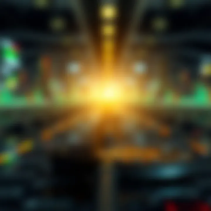 Timeliness in Cryptocurrency Trading Conceptual graphic showing the importance of timely information in crypto trading