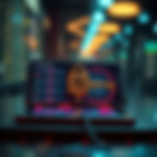 Digital Wallet Interface for Private Key Management Illustration of a digital wallet interface showcasing private key management