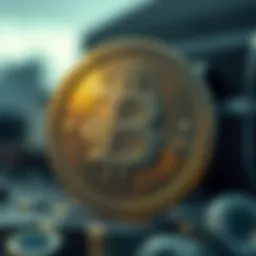Historical representation of the dubloon coin