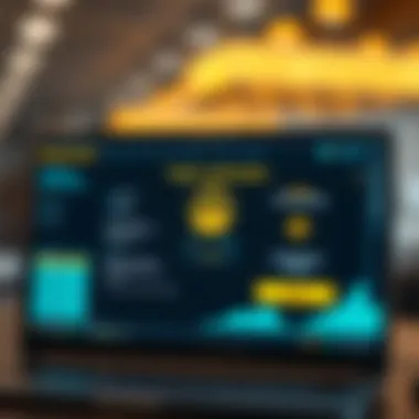 Digital Verification Interface Illustration of a digital verification screen