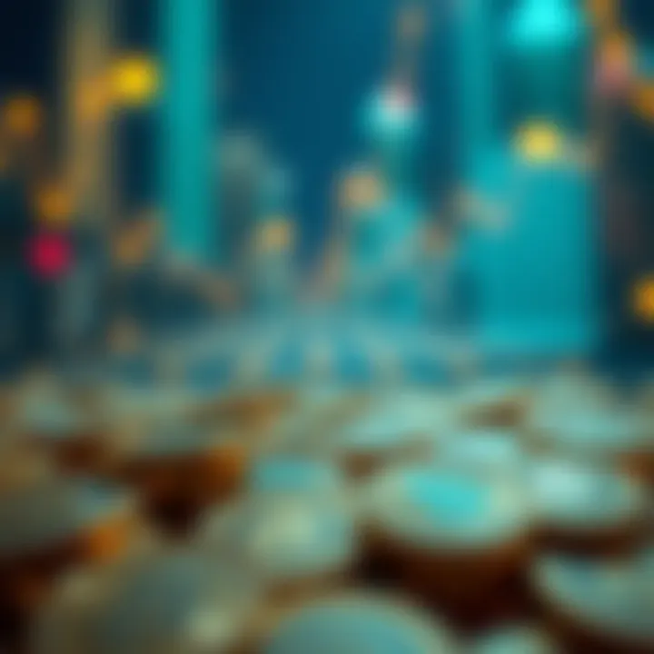 Graphical representation of investor implications in cryptocurrency dividends